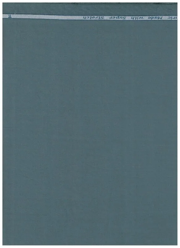 Arvind Seagreen Tresca Cotton Shirting Fabric