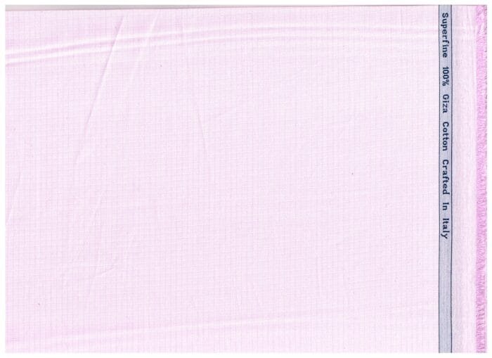 Arvind Primante Micro checks pink Shirting Fabric