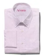 Arvind Primante Micro checks pink Shirt