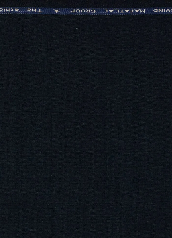 Mafatlal Navy Blue Suiting Fabric