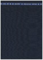 Raymond 70's Navy Blue Polywool Suiting Fabric