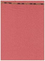 Arvind Carrot Red Polyviscose Suiting Fabric