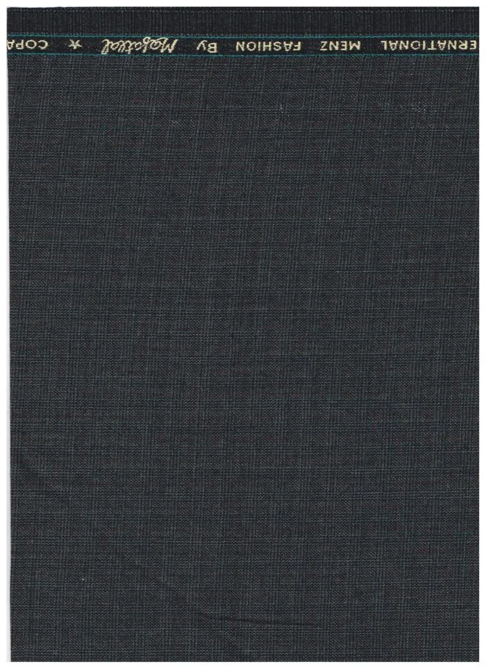 Mafatlal Grey Polywool Suiting Fabric