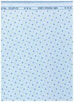 arvind Blue cotton print shirt Fabric