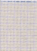 Arvind Light Brown Shirt with Lavender Checks Shirt