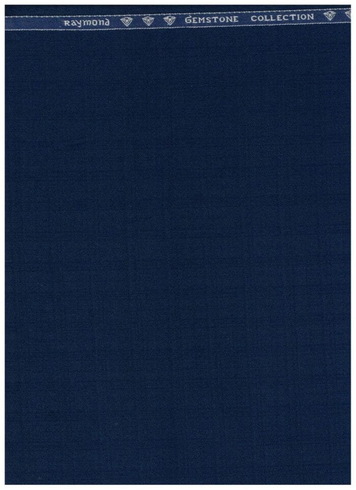 Raymond Royal Blue Polyviscose Suiting Fabric