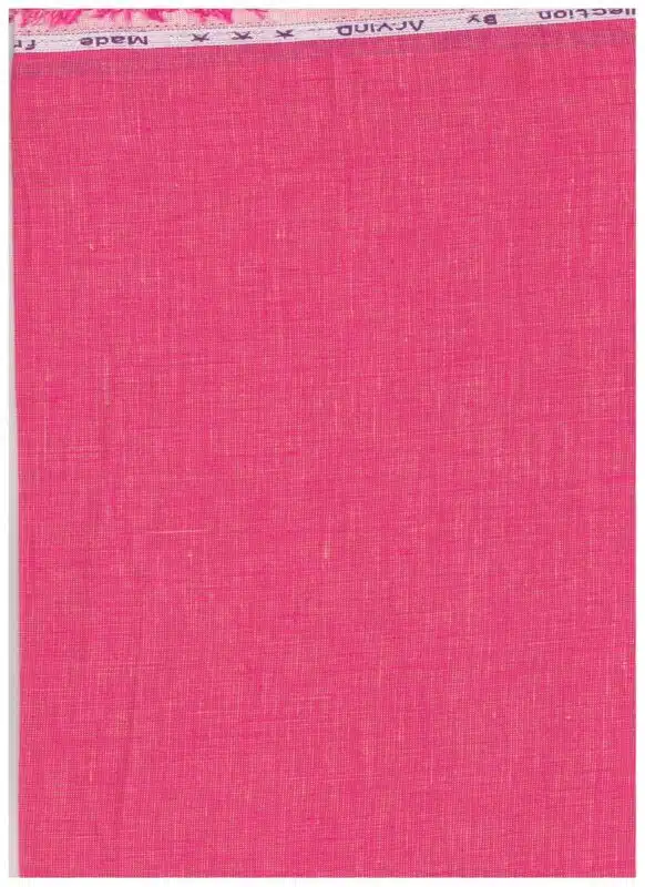 Arvind French Rose Linen Shirting Fabric