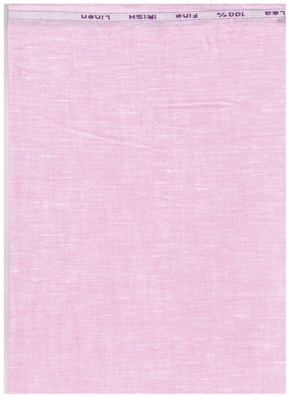 Arvind Pink Linen Shirting Fabric