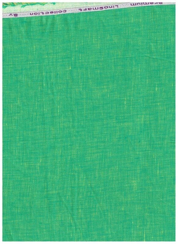 Arvind Green Linen Shirting Fabric