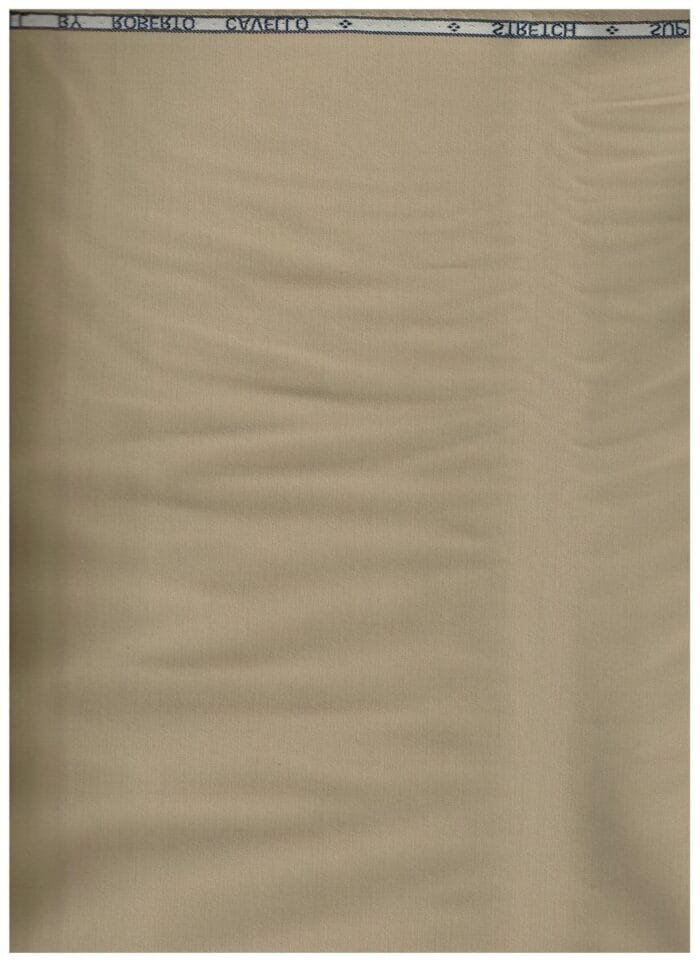 Roberto Cavello Polywool Beige Suiting fabric