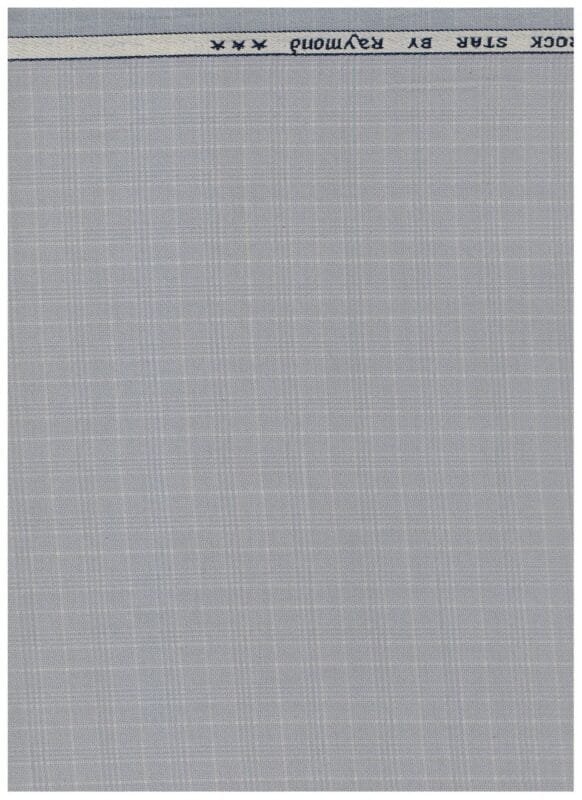 Raymond Grey Polyviscose Suiting Fabric