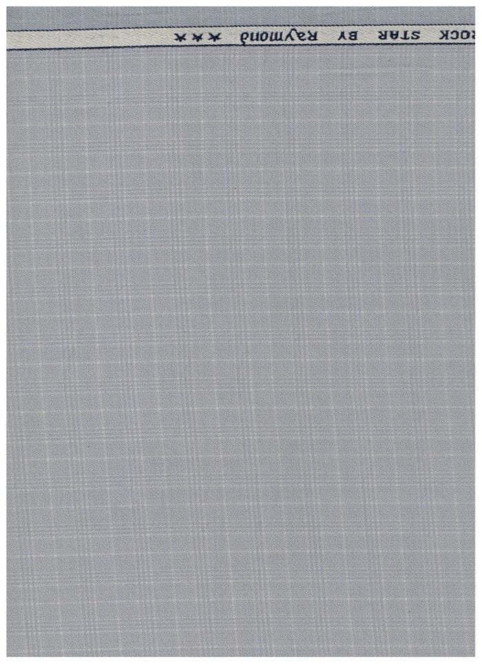 Raymond Grey Polyviscose Suiting Fabric