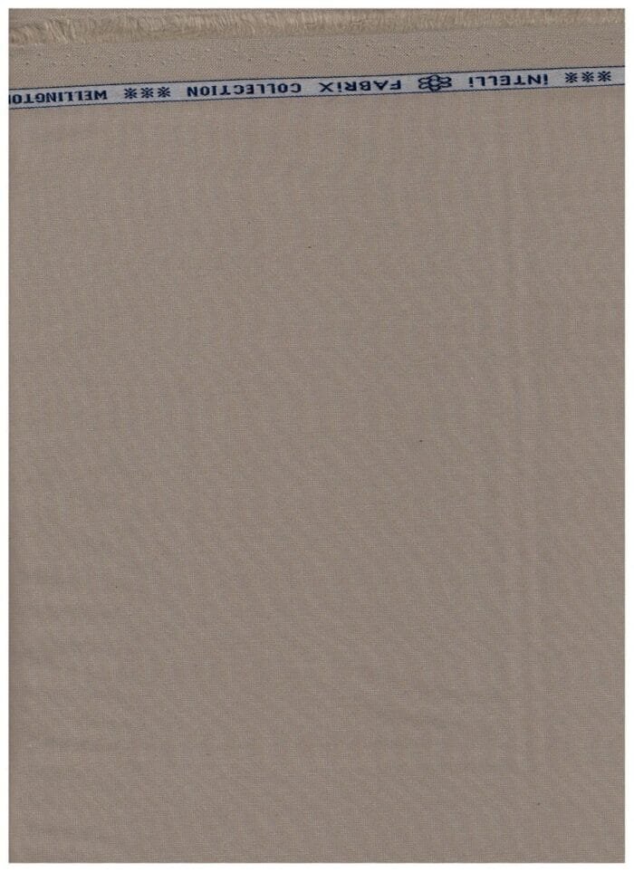 Arvind Cotton Netural Tan Suiting Fabric