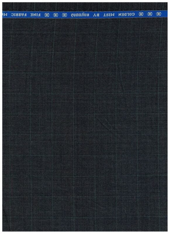 Raymond Grey Polywool Suiting Fabric