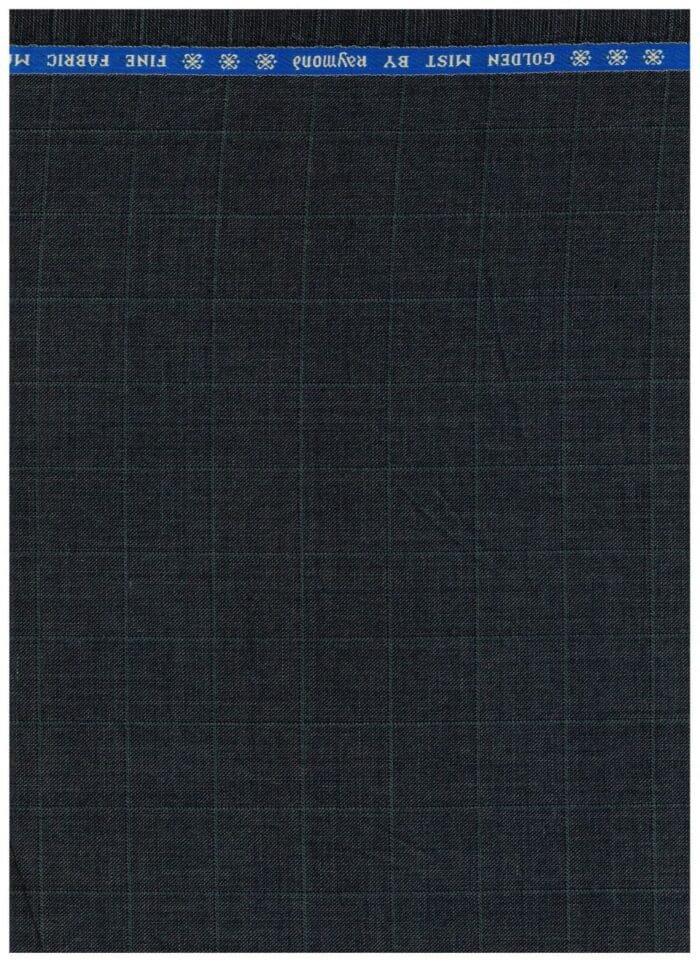Raymond Grey Polywool Suiting Fabric