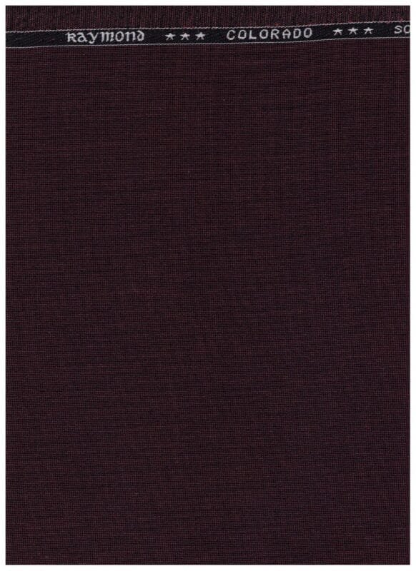 Raymond Terry Rayon Wine Suiting Fabric