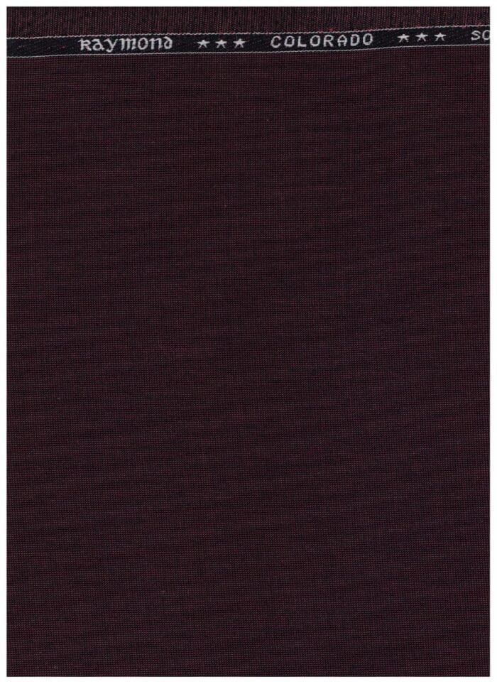 Raymond Terry Rayon Wine Suiting Fabric