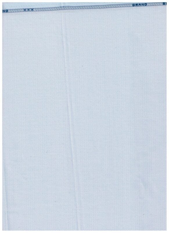 Arvind Light Blue Cotton Shirting Fabric