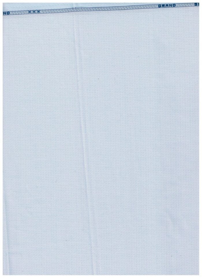 Arvind Light Blue Cotton Shirting Fabric