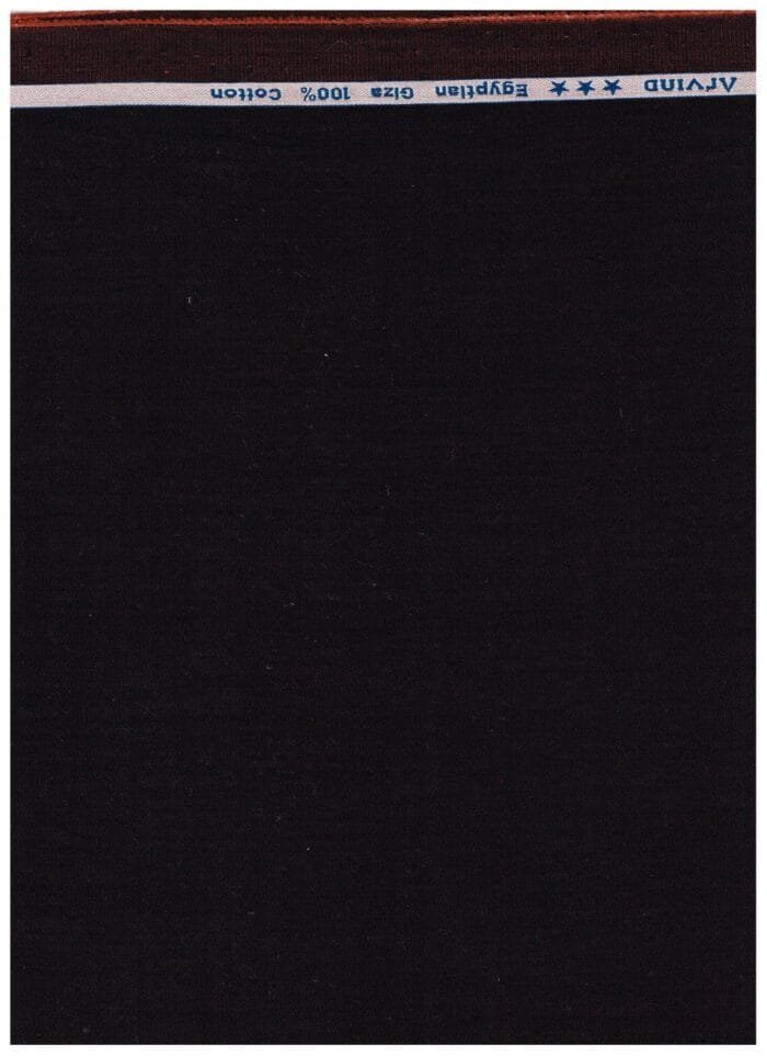 Arvind Brown Cotton Shirting Fabric