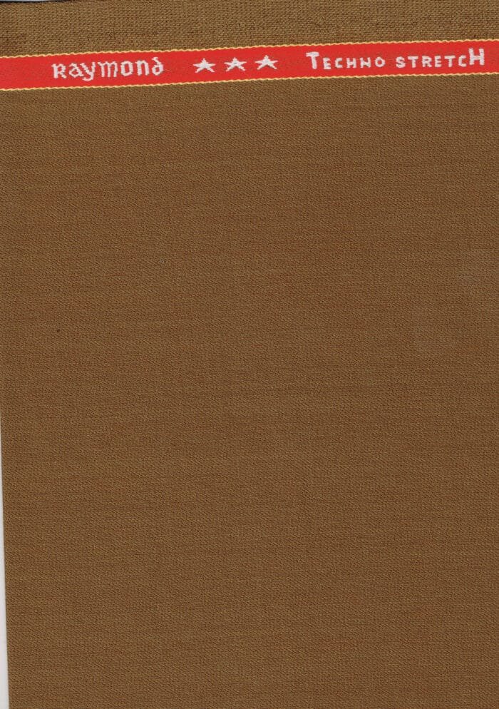 Raymond Luxurious Unstitched Polywool Trousers & Suiting Fabric ( Bronze )