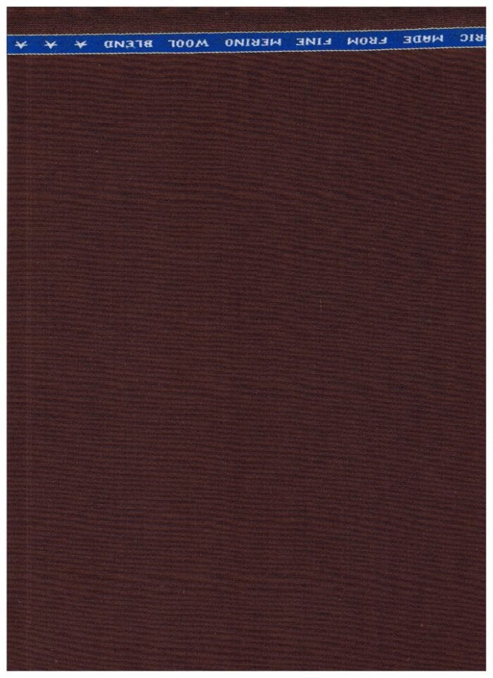 Raymond Luxurious Unstitched Polywool Trousers & Suiting Fabric ( Brown )