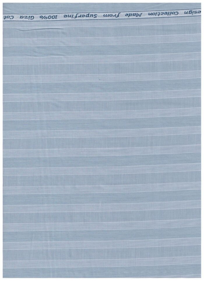Arvind Tresca Cotton Grey Striped Shirting Fabric