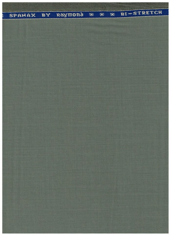 Raymond Laurel Green Polywool Lycra Suiting Fabric