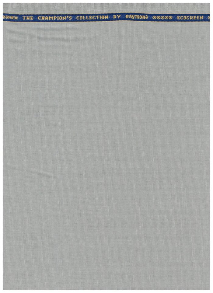 Raymond Grey Polywool Suiting Fabric