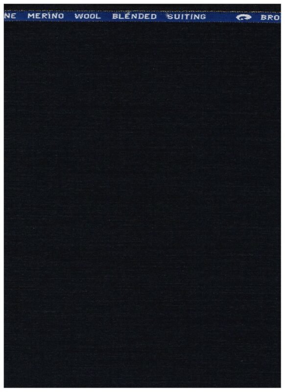 Georgio gullini Blackish grey polywool super 110 suiting fabric