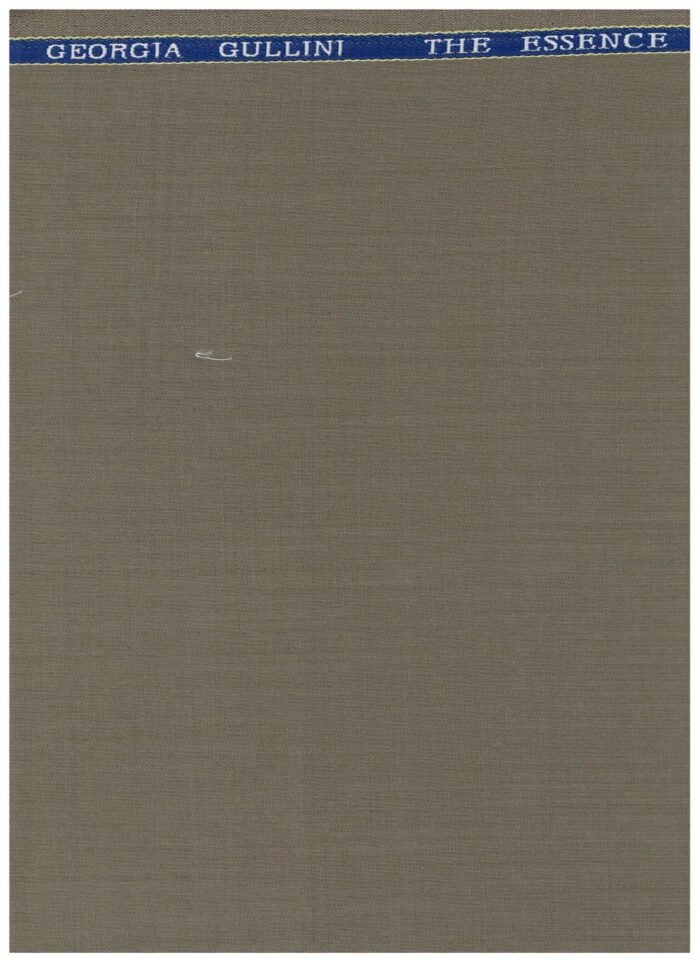 Georgio Gullini Raw Umber Polywool Super 110's Suiting fabric