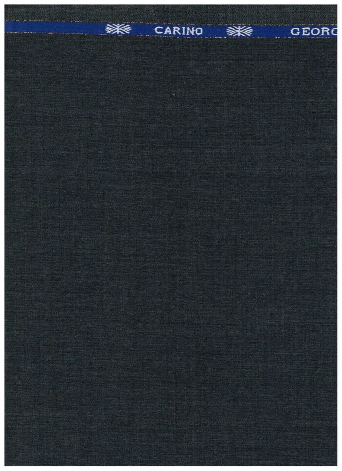 Georgio Gullini Charcoal Grey Super 110 polywool Suiting fabric