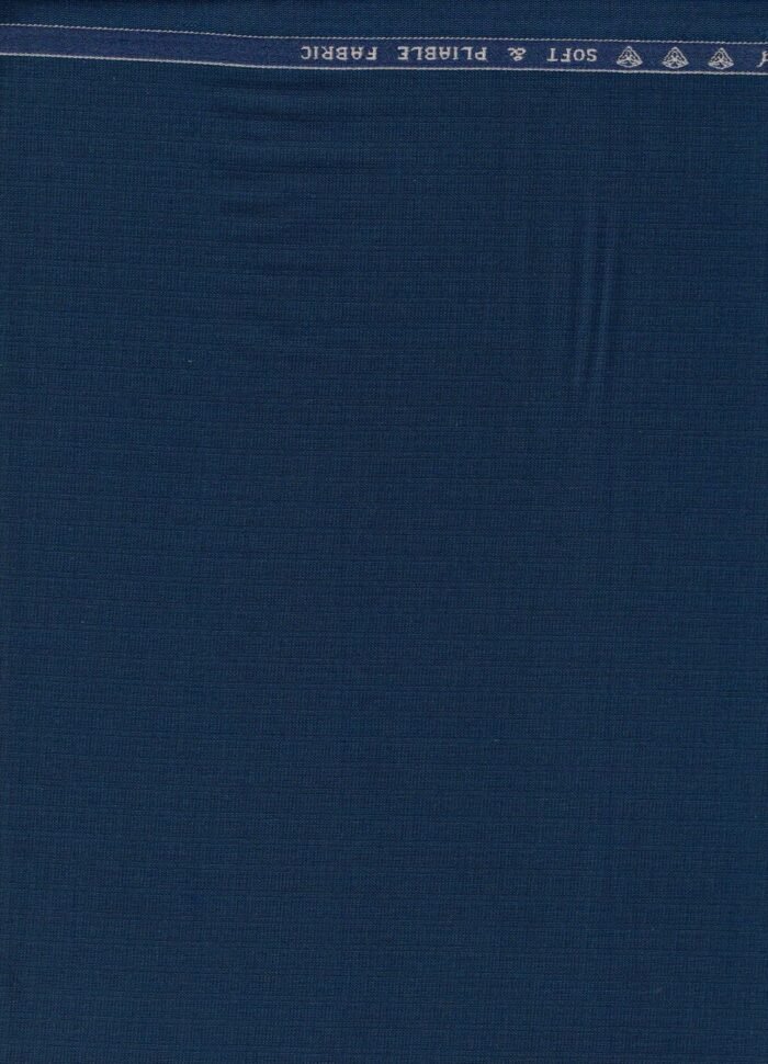 Raymond Royal Blue Polyviscose Suiting Fabric