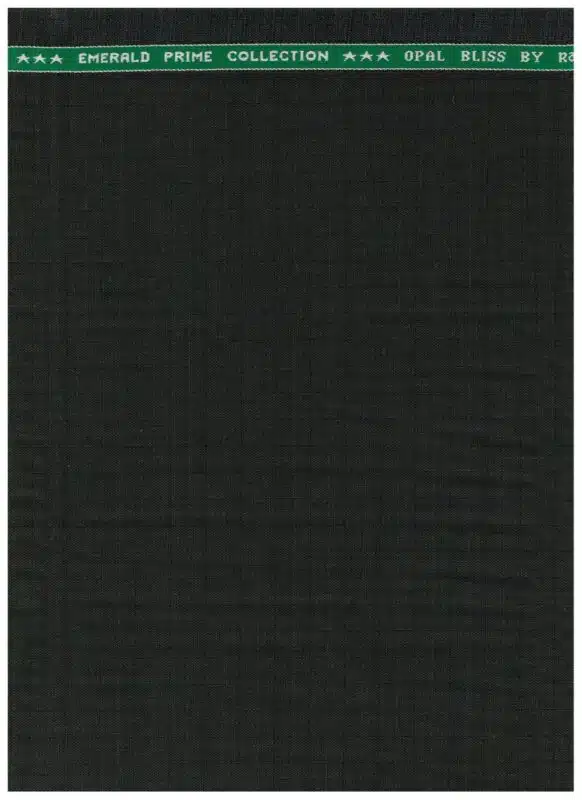 Raymond Green Spinach Polywool Suiting and trouser fabric