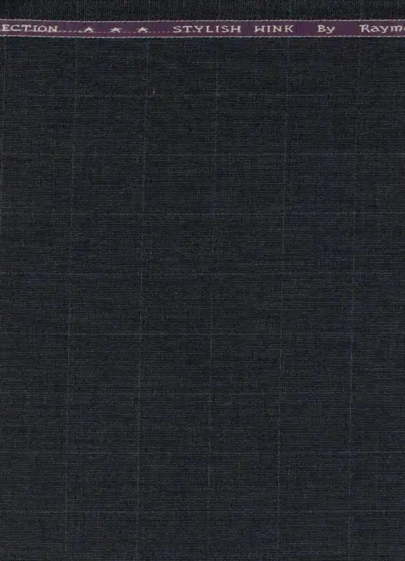 Raymond Purple Polyviscose Suiting and trouser fabric