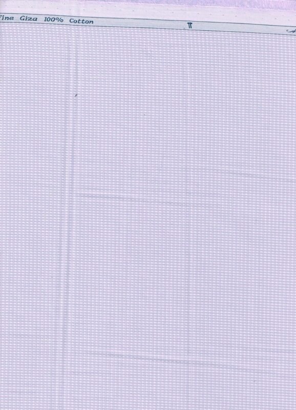 Arvind Light Purple Tresca Cotton Shirting Fabric