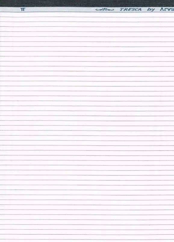 Arvind Tresca Cotton Black Striped on White Shirting Fabric