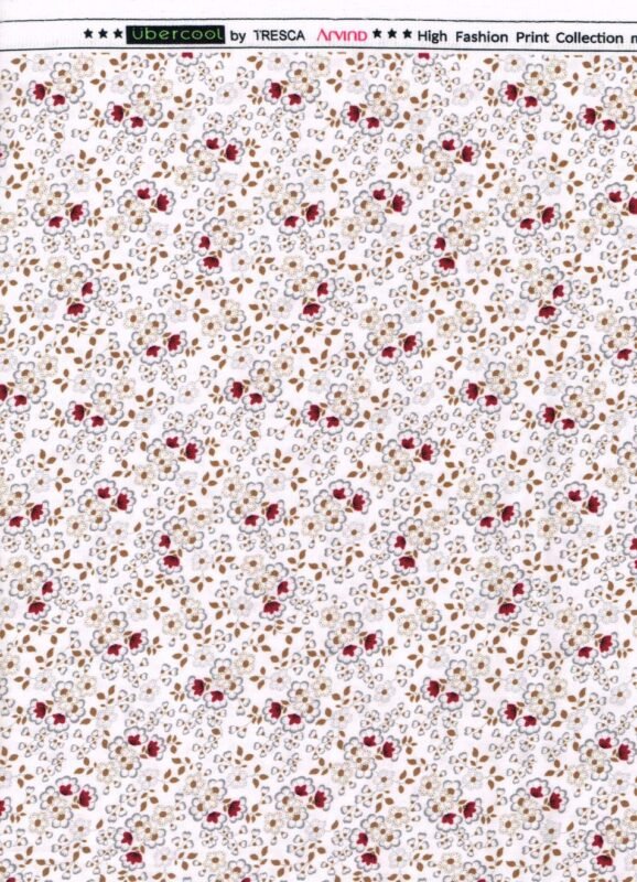 Arvind Tresca Cotton Printed Shirting Fabric