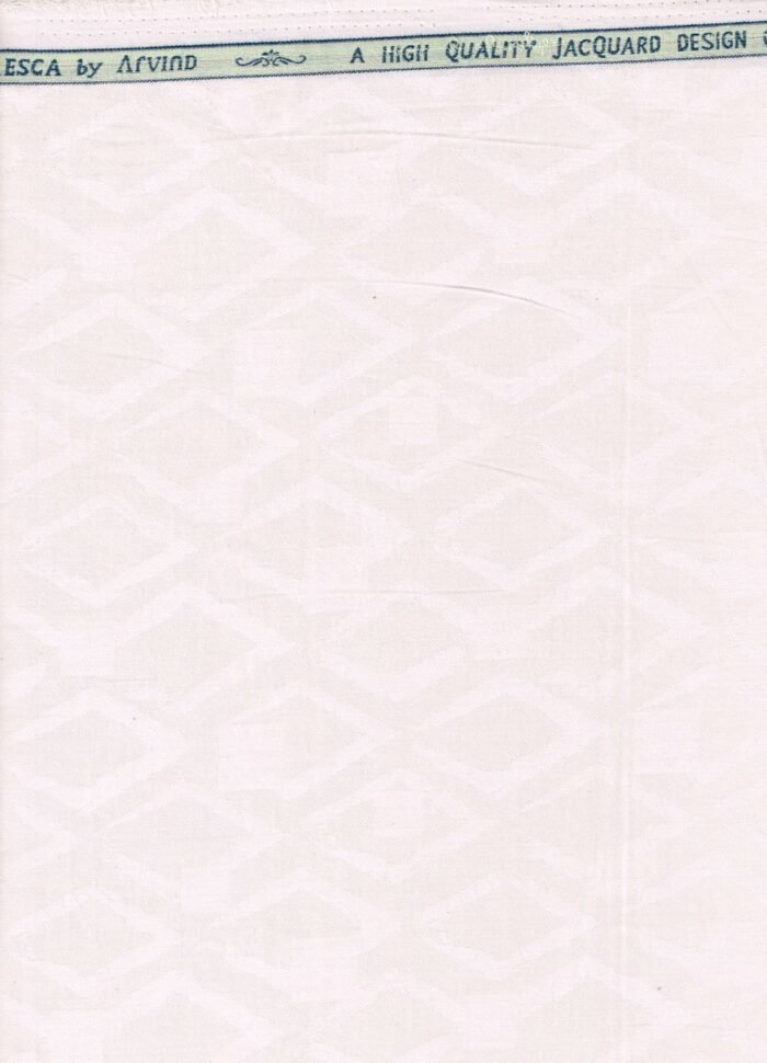 Arvind Tresca Jacquard Pink Shirting fabric
