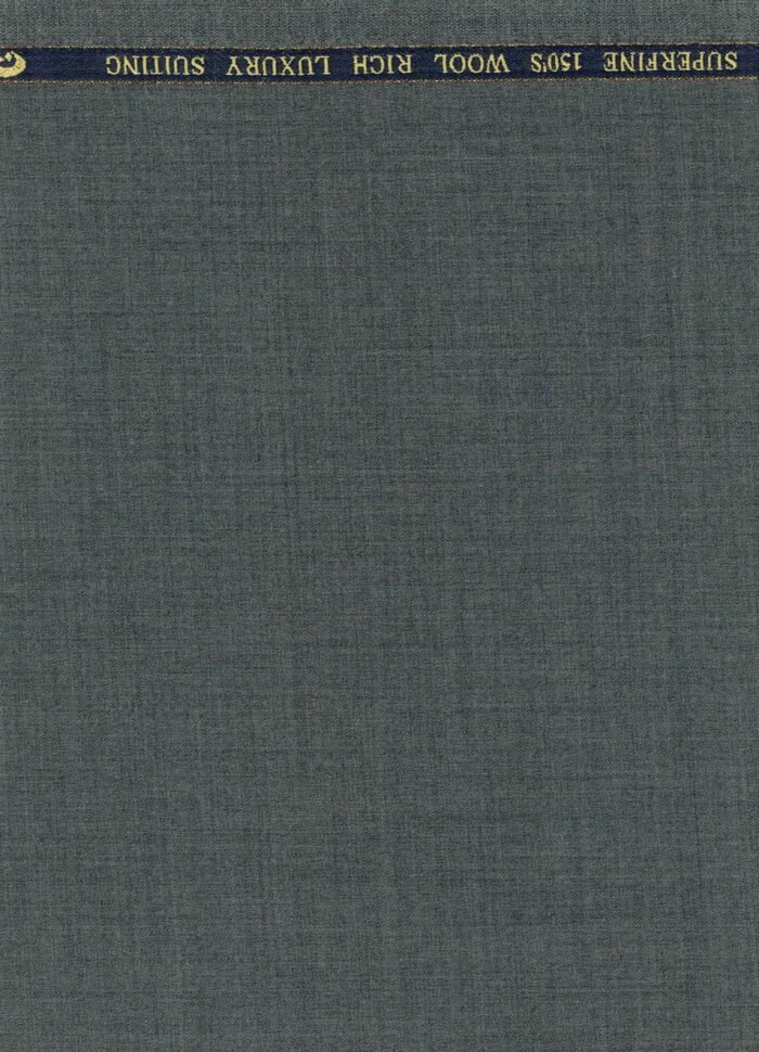 Georgio Gullini Grey super 150's Polywool suiting fabric