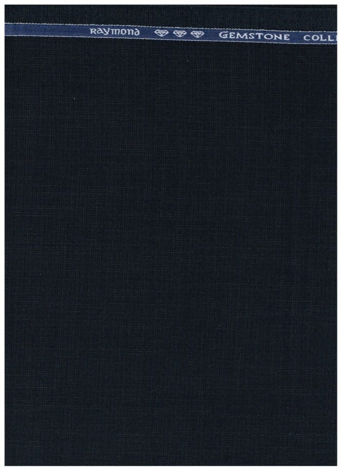 Raymond Navy Blue Polyviscose suiting fabric