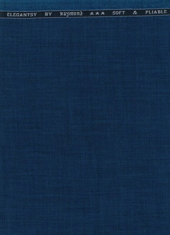 Raymond Royal Blue Tery Rayon Suiting fabric