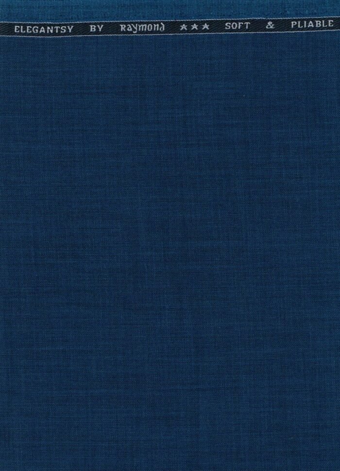 Raymond Royal Blue Tery Rayon Suiting fabric