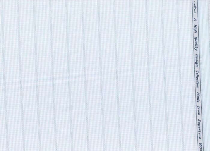 Arvind Baby Blue Tresca Cotton Shirting Fabric