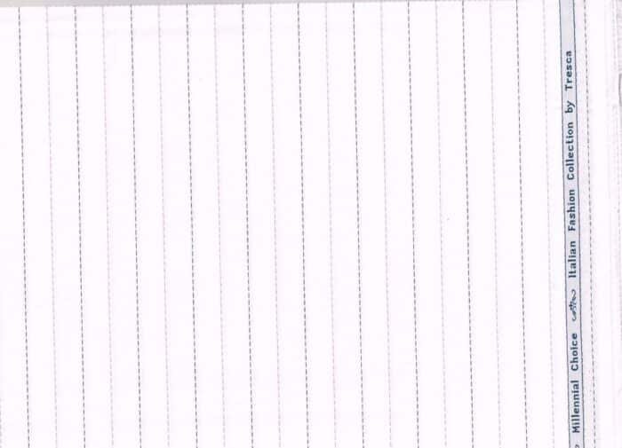 Arvind White Tresca Cotton Checks Shirting Fabric